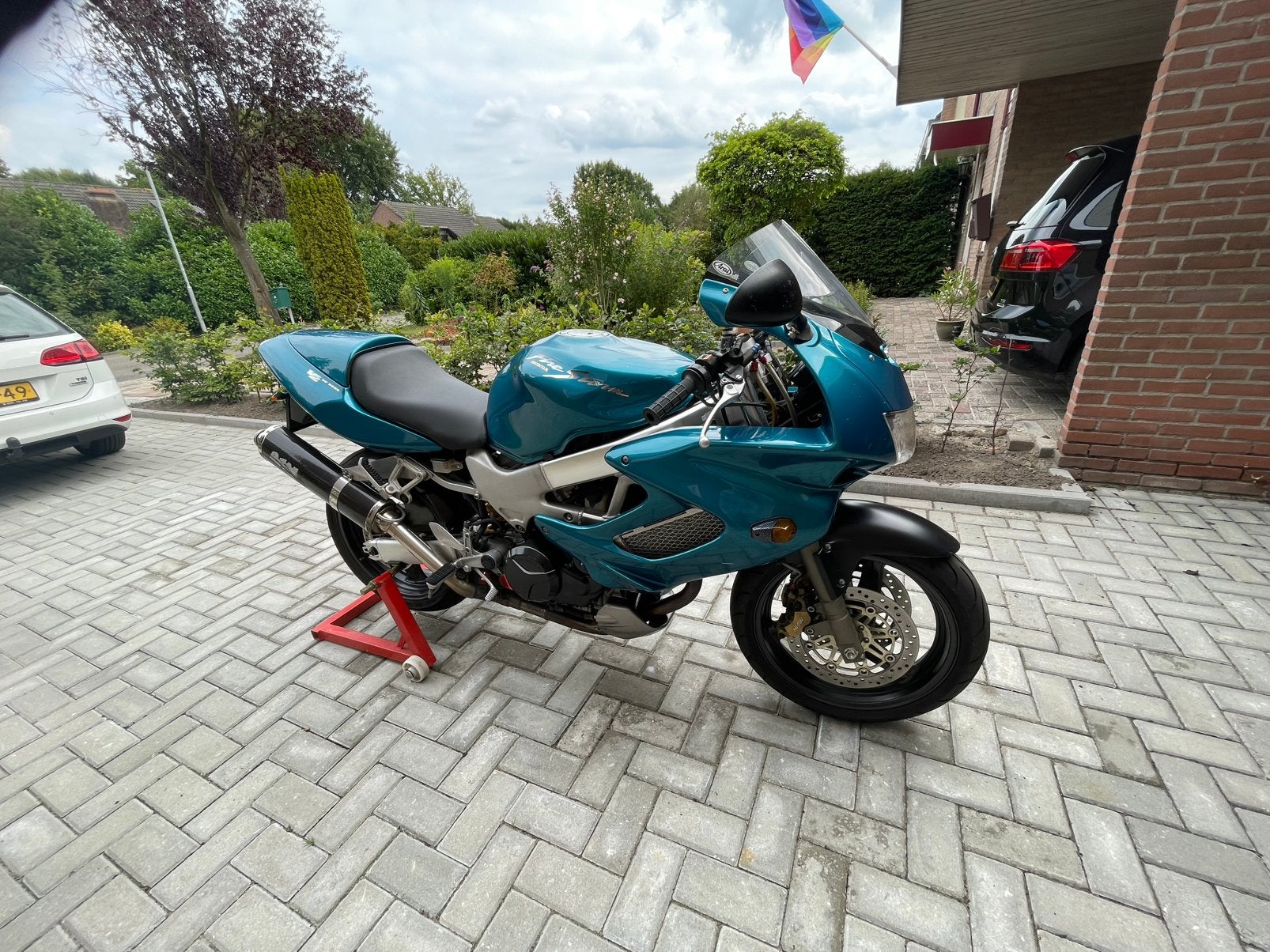 Honda vtr firestorm, Motoren, Motoren | Honda, 2 cilinders, Sportuitlaat, Motorrijbewijs A, Gebruikt