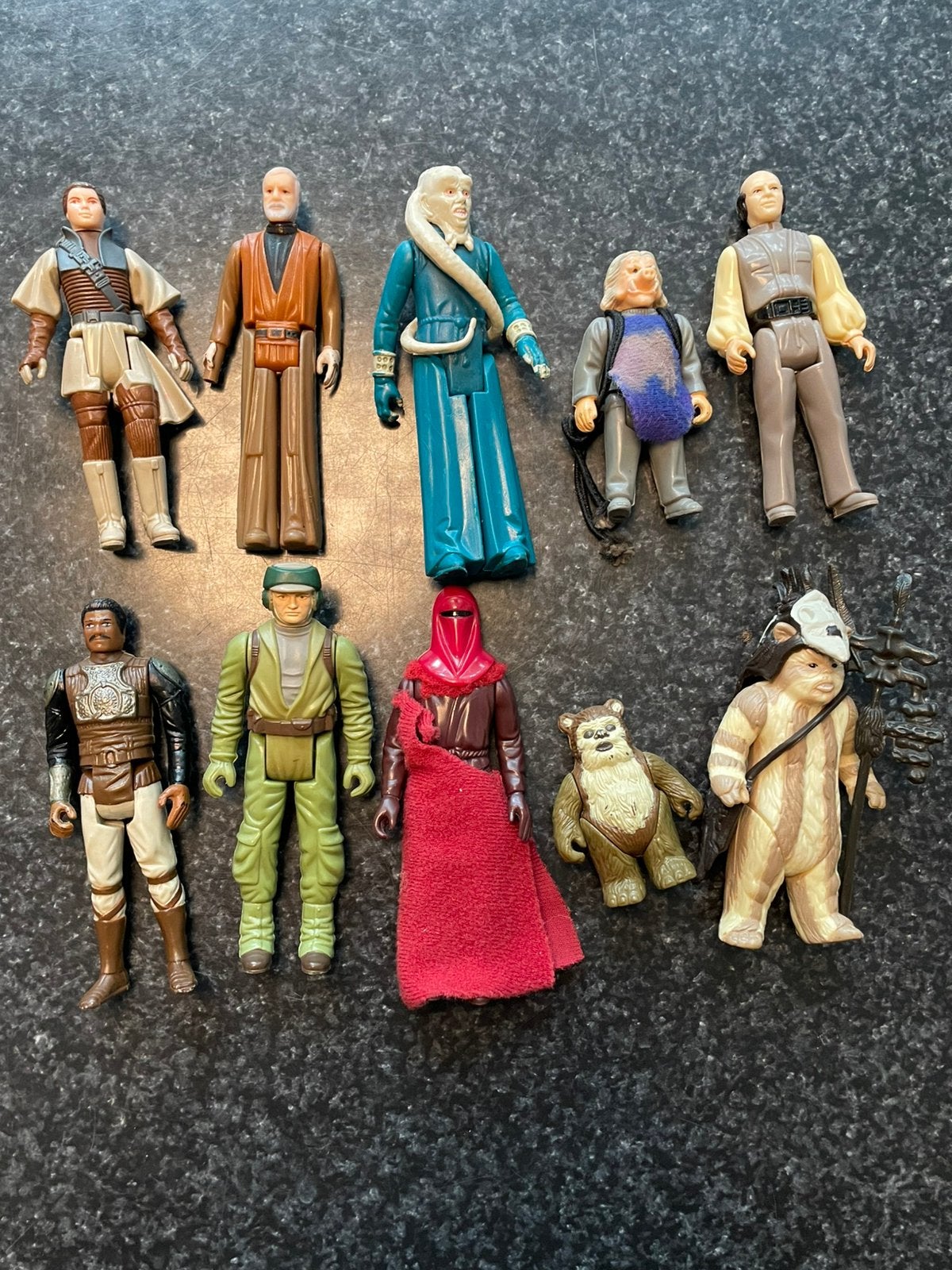 Vintage Kenner Star Wars figuren bundel, Ophalen of Verzenden, Gebruikt, Actiefiguurtje