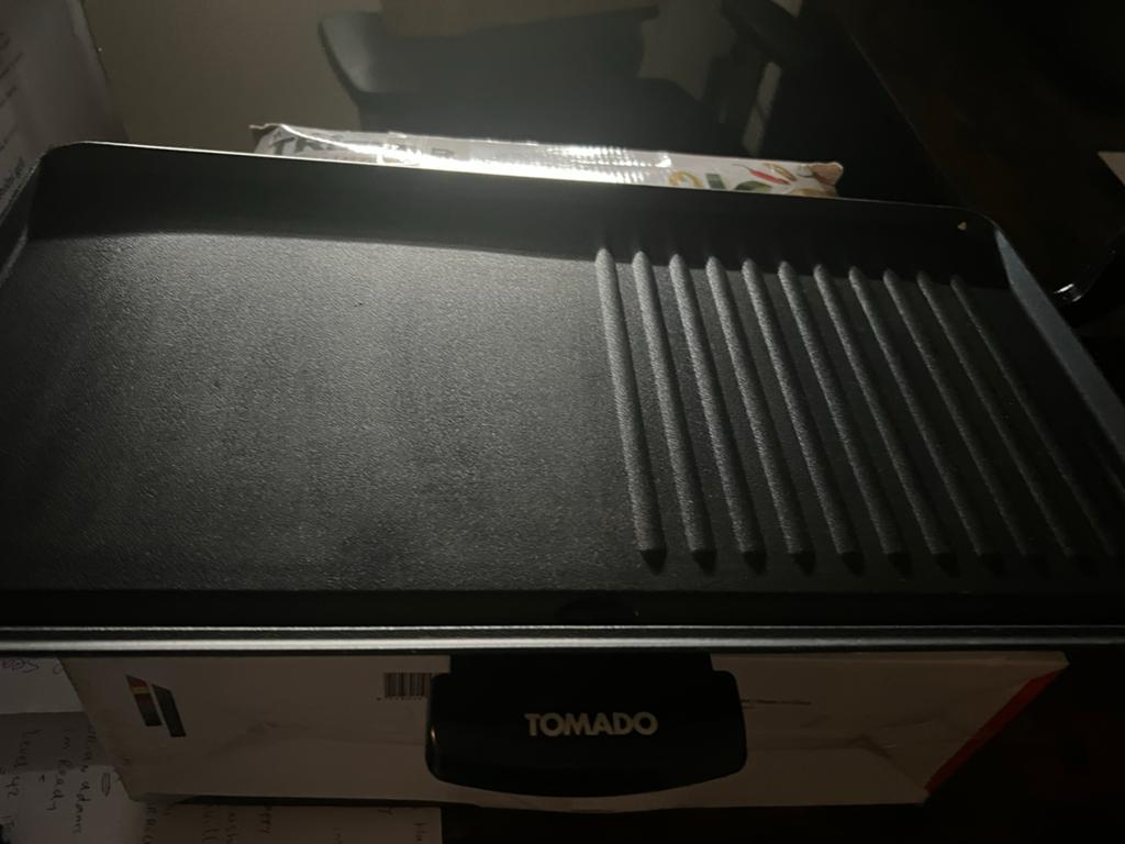 Tomado Superior TGT4525B Tafelgrill - Zo goed als nieuw, Ophalen of Verzenden, Zo goed als nieuw, Tafelgrill
