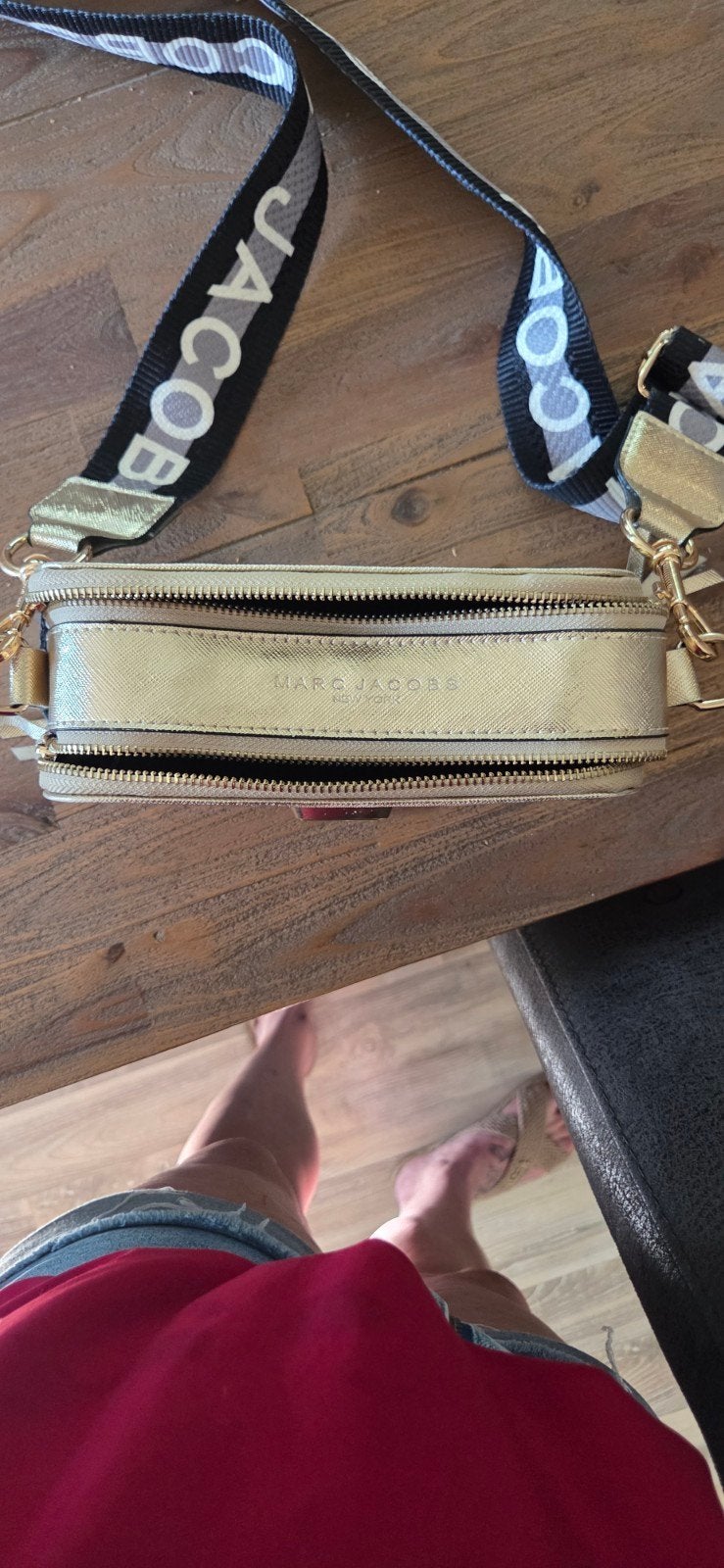 Splinternieuw Marc Jacobs Snapshot tasje goud, Ophalen of Verzenden