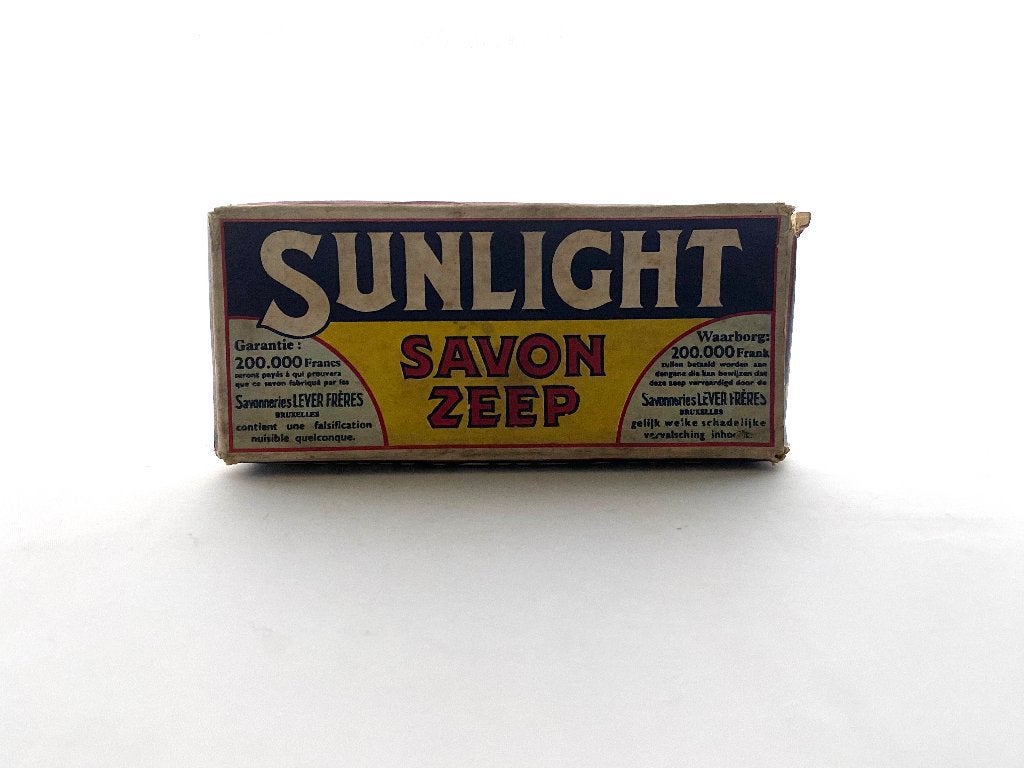 Oude verpakking (met inhoud) Sunlight, Ophalen of Verzenden