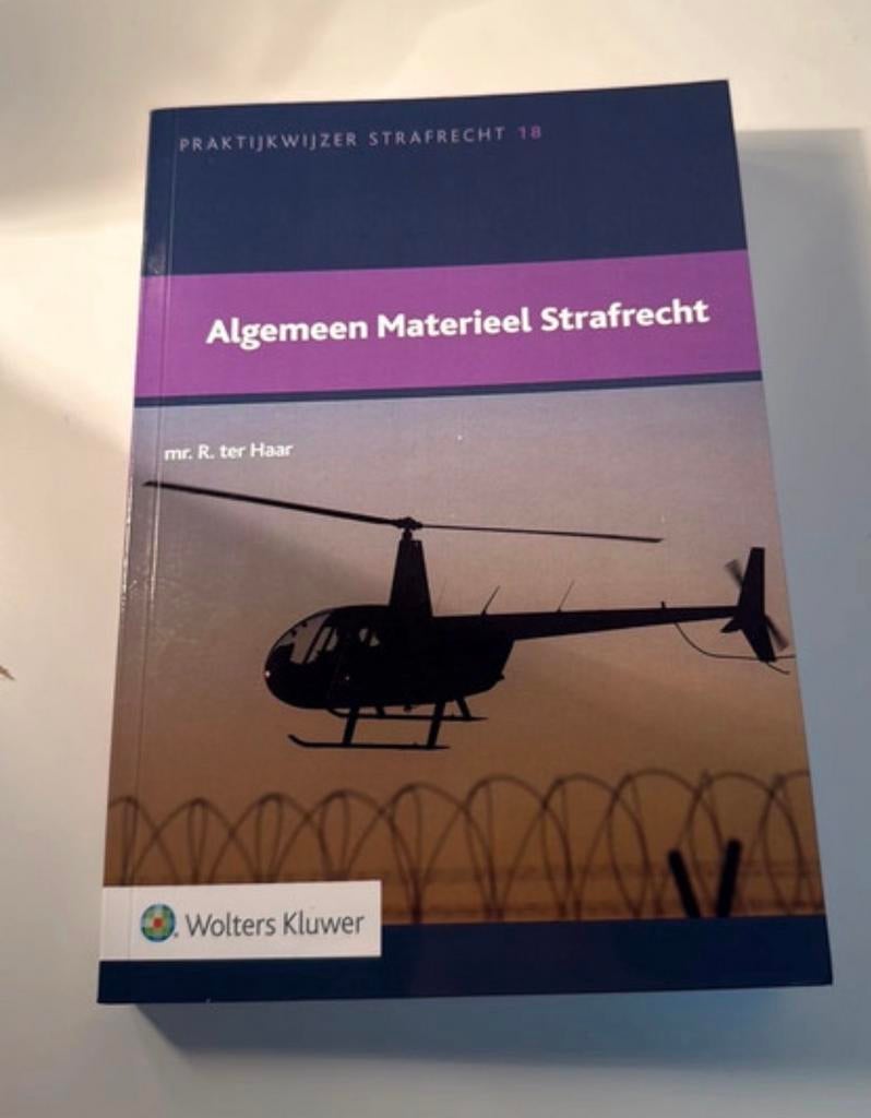 Algemeen Materieel Strafrecht 1e druk/editie, Boeken, Studieboeken en Cursussen, Ophalen of Verzenden, Gamma, Zo goed als nieuw