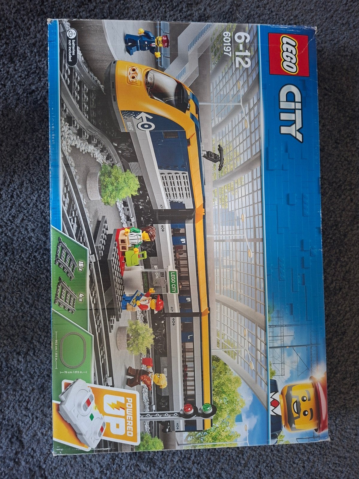 LEGO City Passagierstrein 60197 -, Kinderen en Baby's, Speelgoed | Duplo en Lego, Ophalen of Verzenden, Zo goed als nieuw