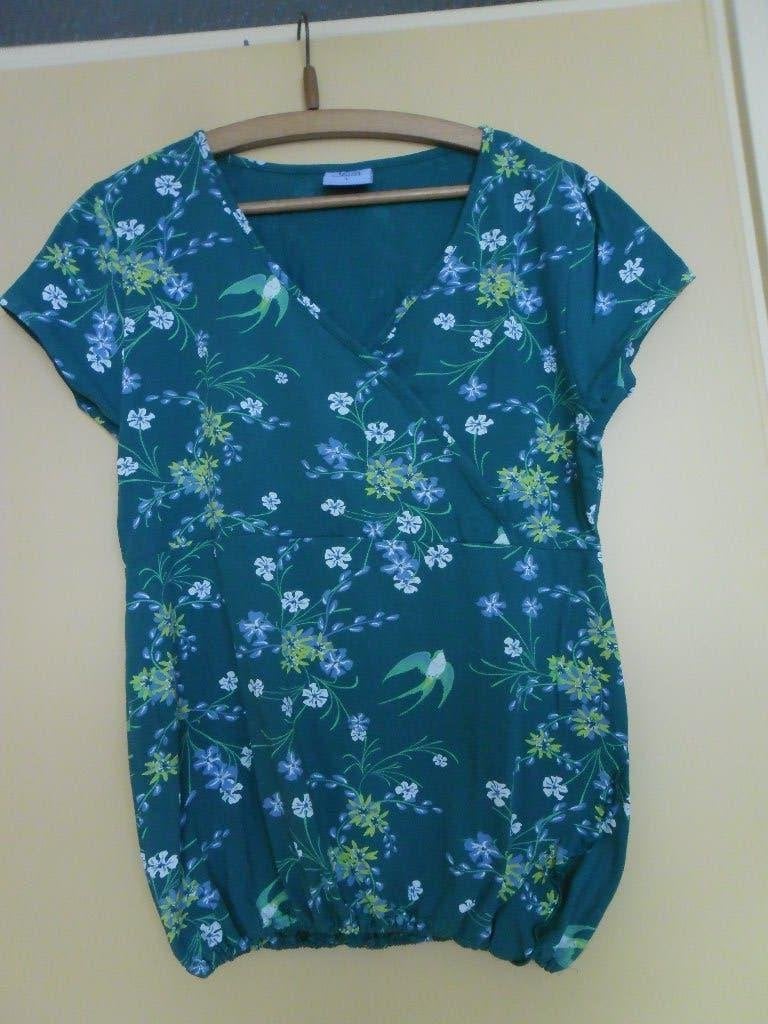 z.g.a.n. dames shirt Maat L, Maat 42/44 (L), Ophalen of Verzenden, Zo goed als nieuw, Korte mouw