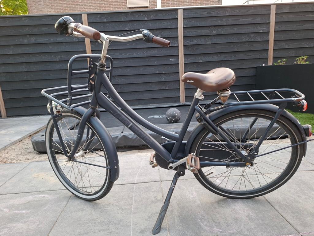 24 inch cortinafiets, Fietsen en Brommers, Fietsen | Dames | Damesfietsen, Gebruikt, Overige merken, Versnellingen, Minder dan 47 cm