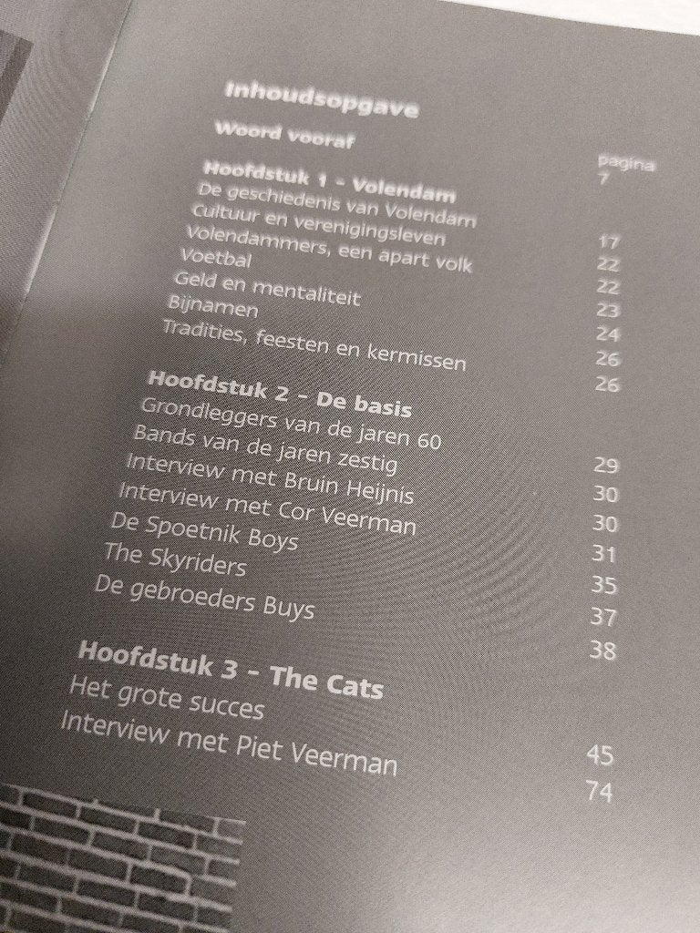 The Cats BZN BOEK Jan Smit Palingsound One Way Wind Volendam, Ophalen of Verzenden, NvT, Palingsound, Boek, Tijdschrift of Artikel