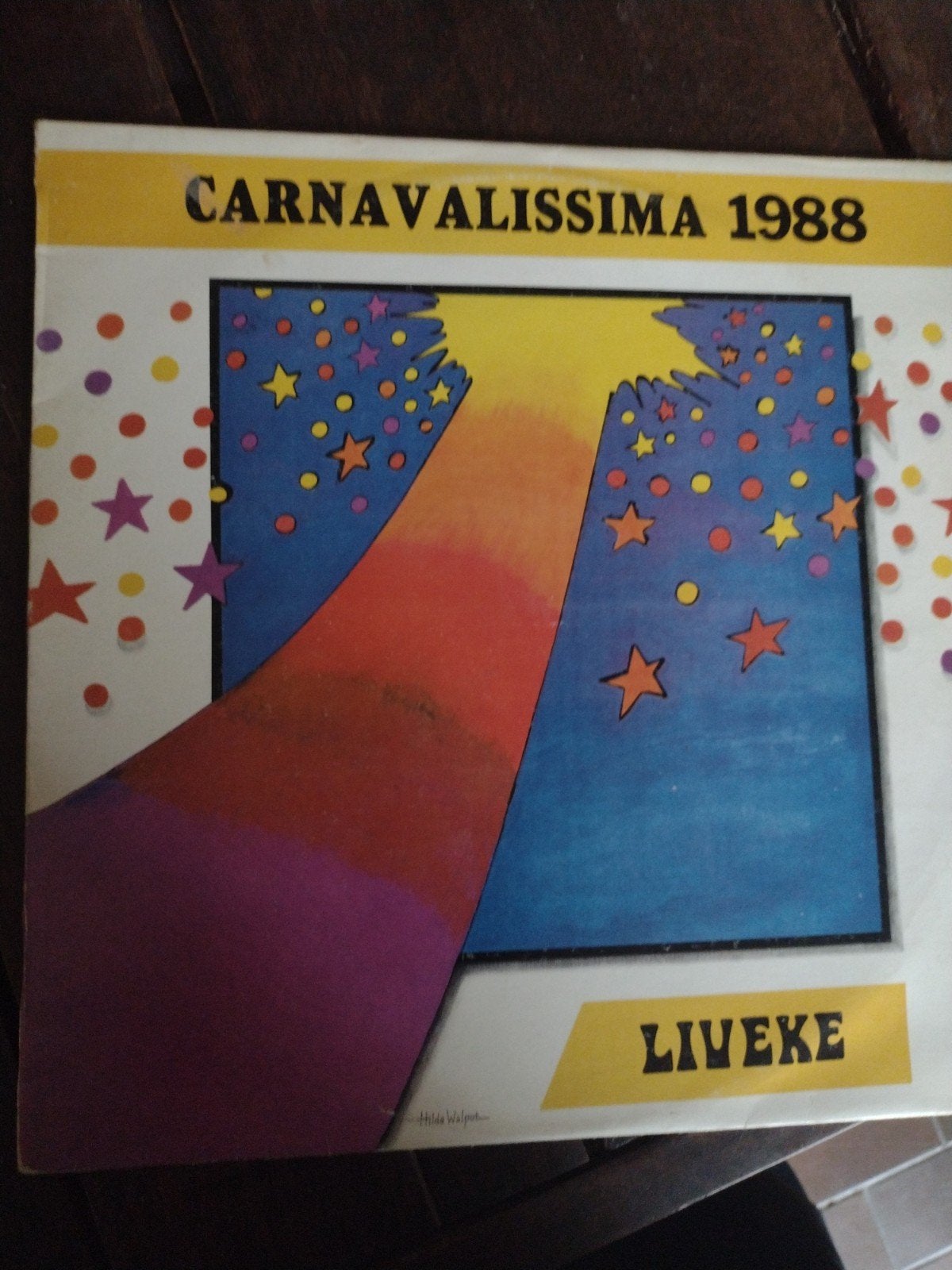 LP Carnavalissima 1988 - Vastelaovend in België, LP, Gebruikt, Ophalen of Verzenden, Feestmuziek