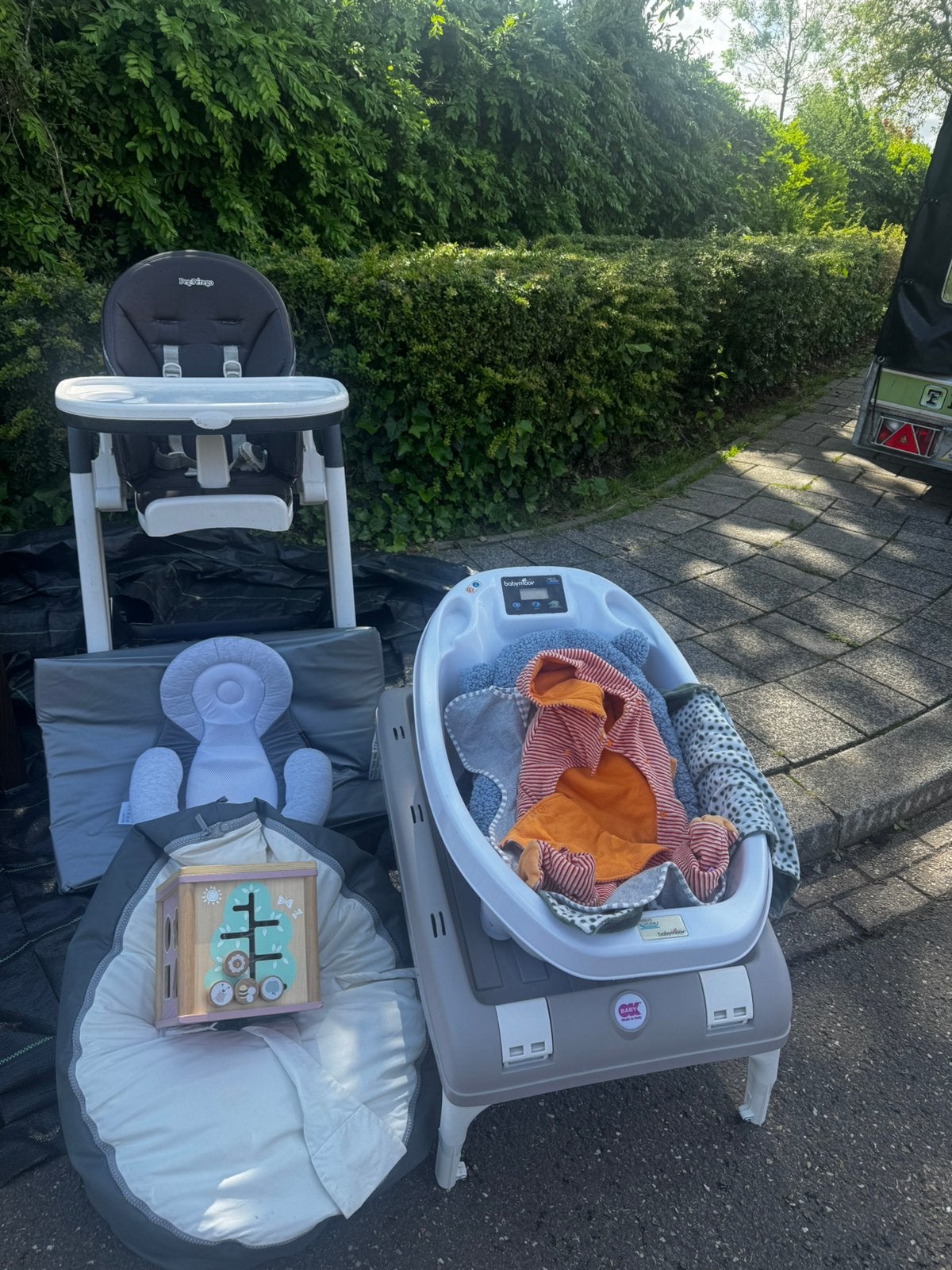Baby pakket verkoop, Ophalen, Gebruikt