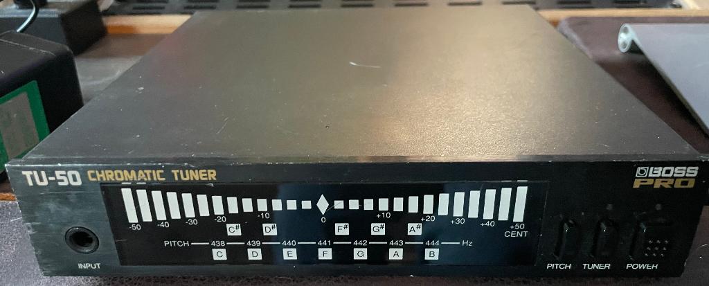 Boss TU-50 Chromatic Tuner, Ophalen of Verzenden, Gebruikt, Gitaar, Minder dan 50 watt