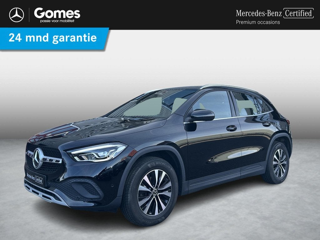 Mercedes-Benz GLA-klasse 180 Business Solution | Stoelverwar, Gebruikt, 4 cilinders, Leder en Stof, Zwart