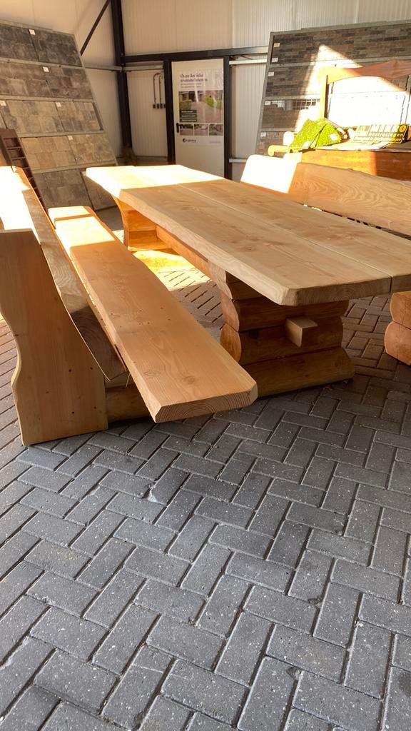 Oostenrijkse tuinset mega mooi kwaliteit nu nog oude prijs, Tuin en Terras, Tuinsets en Loungesets, Ophalen of Verzenden