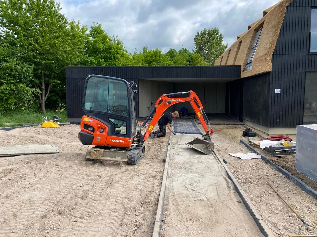Kubota kx019-4 2022 800 draaiuren, Tuinontwerp
