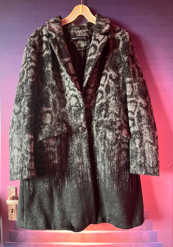 Super gave fluffy luipaard jas maat 44 nu voor 59,99€, Expresso, Maat 42/44 (L), Ophalen of Verzenden, Zo goed als nieuw