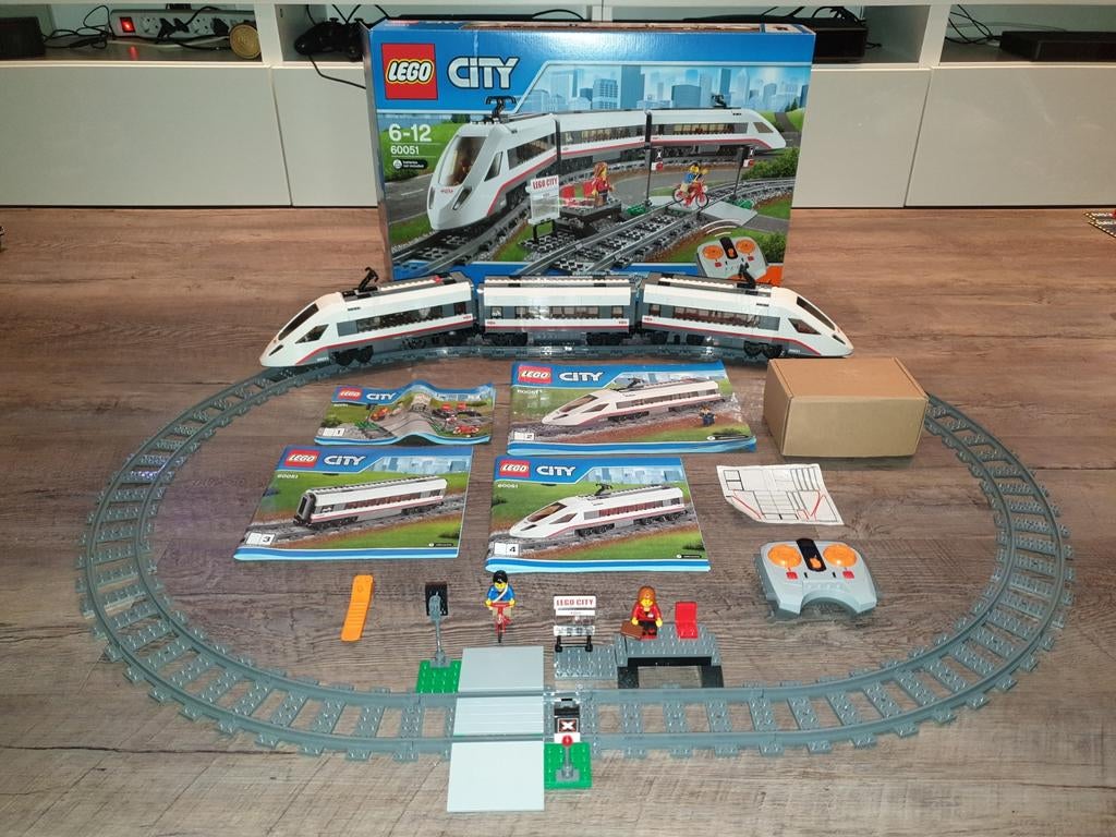 Lego City Trein 60051 - Complete Set, Verzenden, Zo goed als nieuw, Complete set, Lego