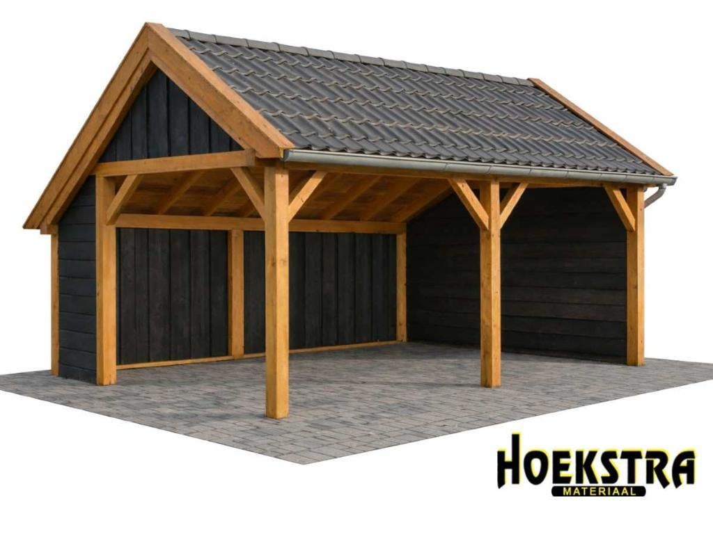 Complete Douglas Kapschuur 8x4m, Tuin en Terras, Overkappingen, Nieuw, Overige typen, Ophalen