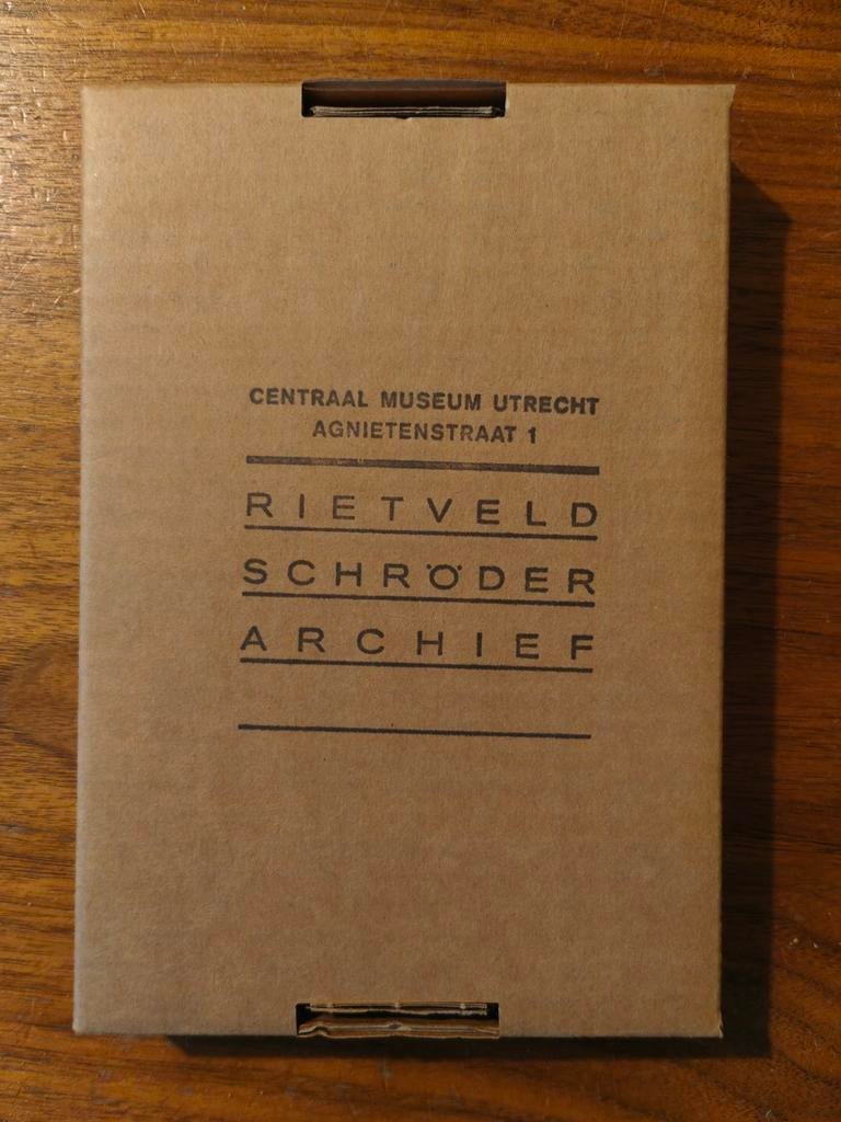 Rietveld Schröder Archief - Centraal Museum Utrecht, Ophalen of Verzenden, Zo goed als nieuw