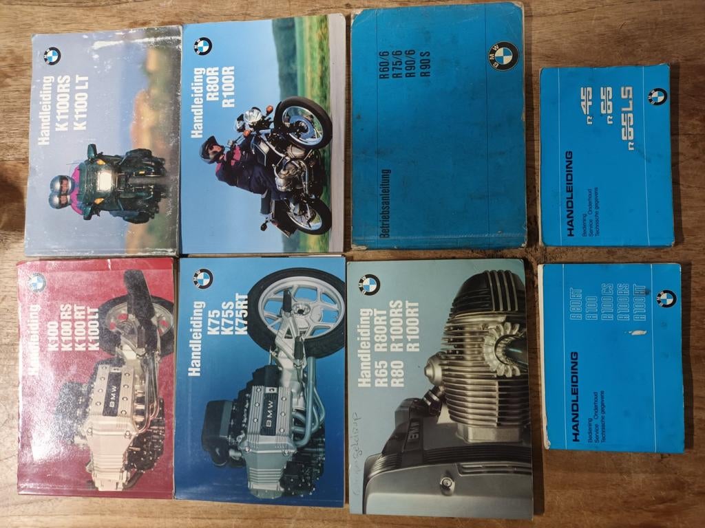 Instructieboekjes BMW diverse, Motoren, Handleidingen en Instructieboekjes, Ophalen of Verzenden, Overige merken