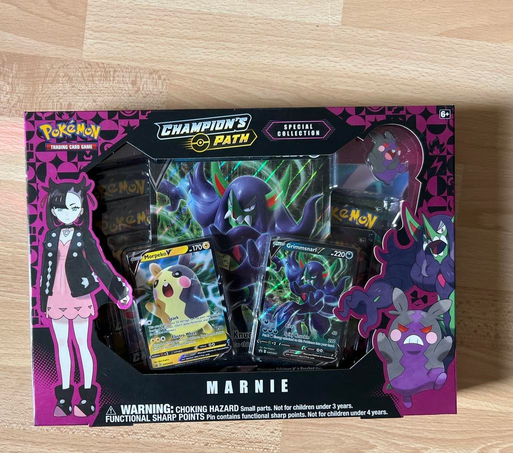 Marnie Special Collection Box Nieuw Sealed Champions Path, Hobby en Vrije tijd, Verzamelkaartspellen | Pokémon, Ophalen of Verzenden