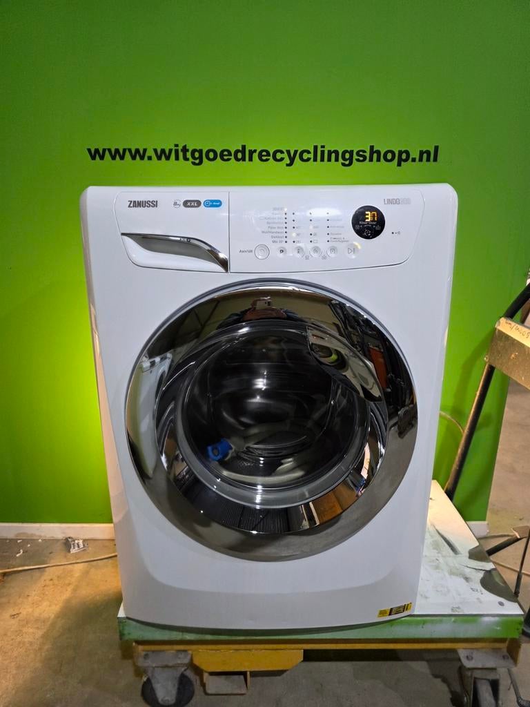 ZANUSSI LINDO 300 XXL 8KG 1400RPM SUPERSPEED, 1200 tot 1600 toeren, 8 tot 10 kg, Refurbished, Voorlader
