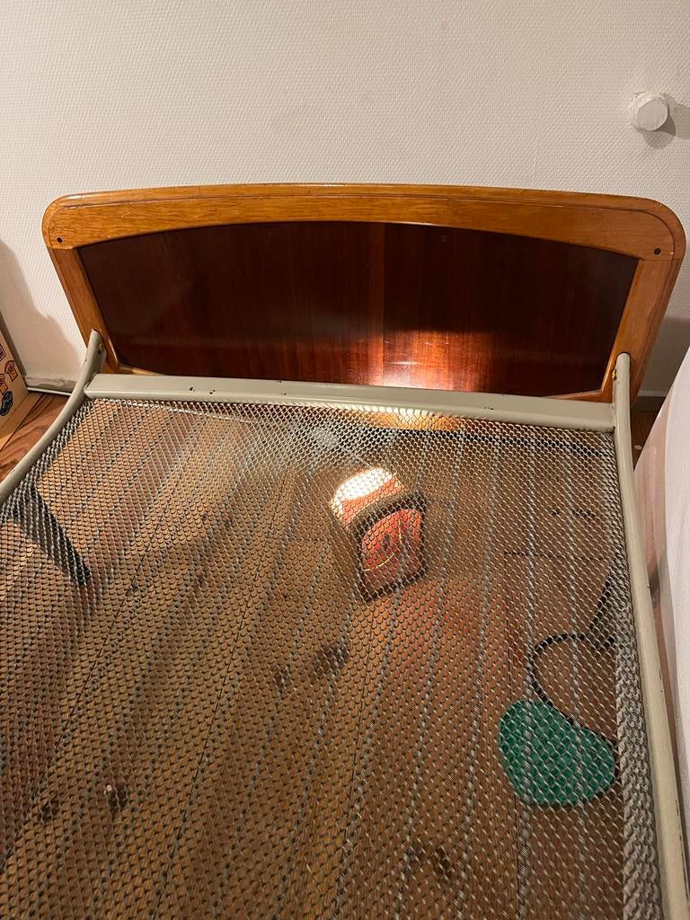 Vintage Auping Kinderbed, Ophalen, Gebruikt, 70 tot 85 cm, Matras
