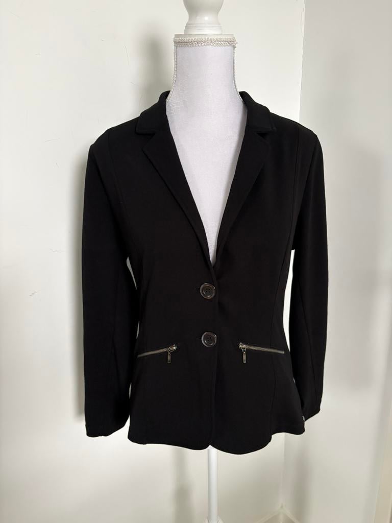 Zwarte Tramontana blazer - maat S, Maat 38/40 (M), Zwart, Ophalen of Verzenden, Zo goed als nieuw