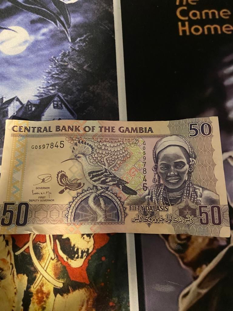 Bankbiljet Gambia, Ophalen of Verzenden