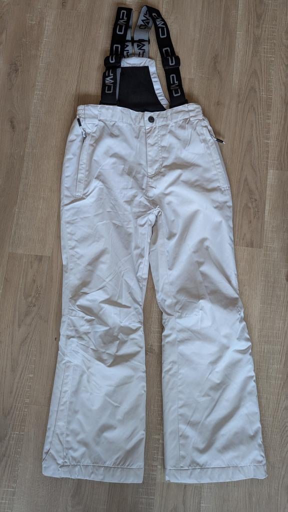 CMP Skipak / Skibroek Wit Maat 140, Kinderen en Baby's, Kinderkleding | Maat 140, Broek, Jongen of Meisje, Ophalen of Verzenden