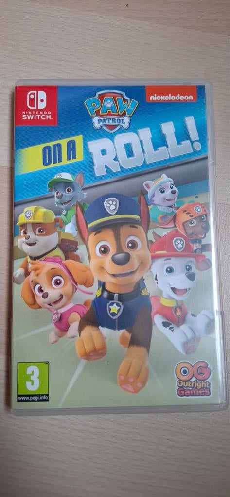 Paw Patrol: On a Roll, Spelcomputers en Games, Ophalen, Gebruikt, 1 speler, Vanaf 3 jaar