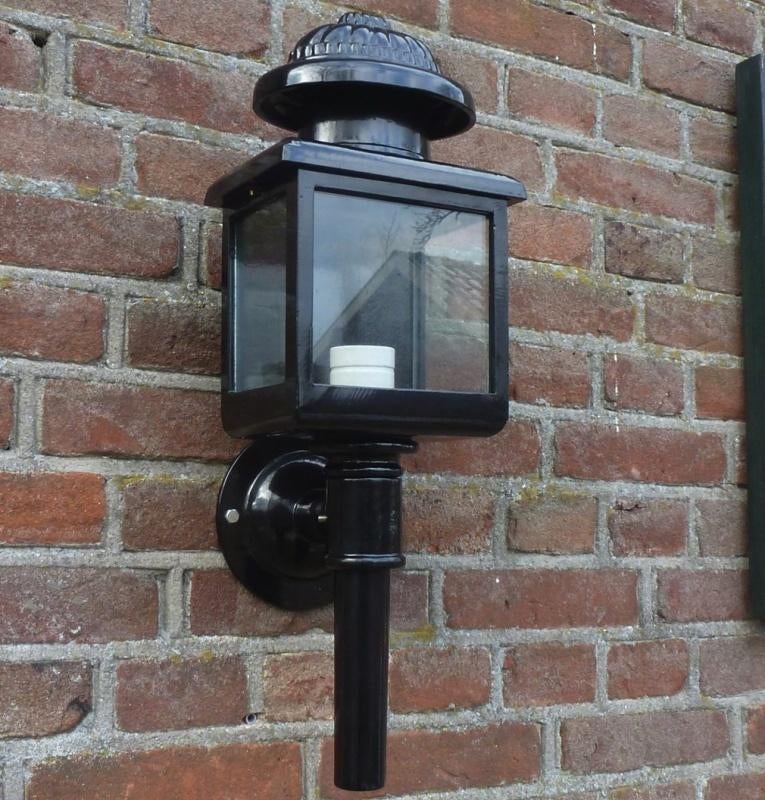 Lamp lantaarn gietijzer, Ophalen of Verzenden, Nieuw