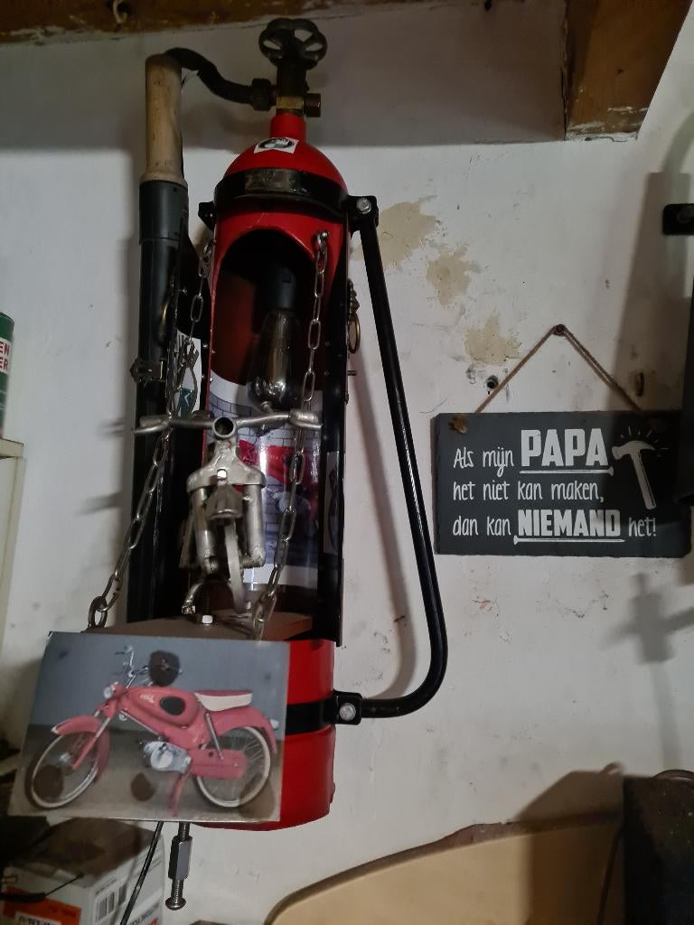 Brandblusser lamp rvs Puch sport vs 50 brommertje., Fietsen en Brommers, Ophalen of Verzenden, Nieuw, Overige typen