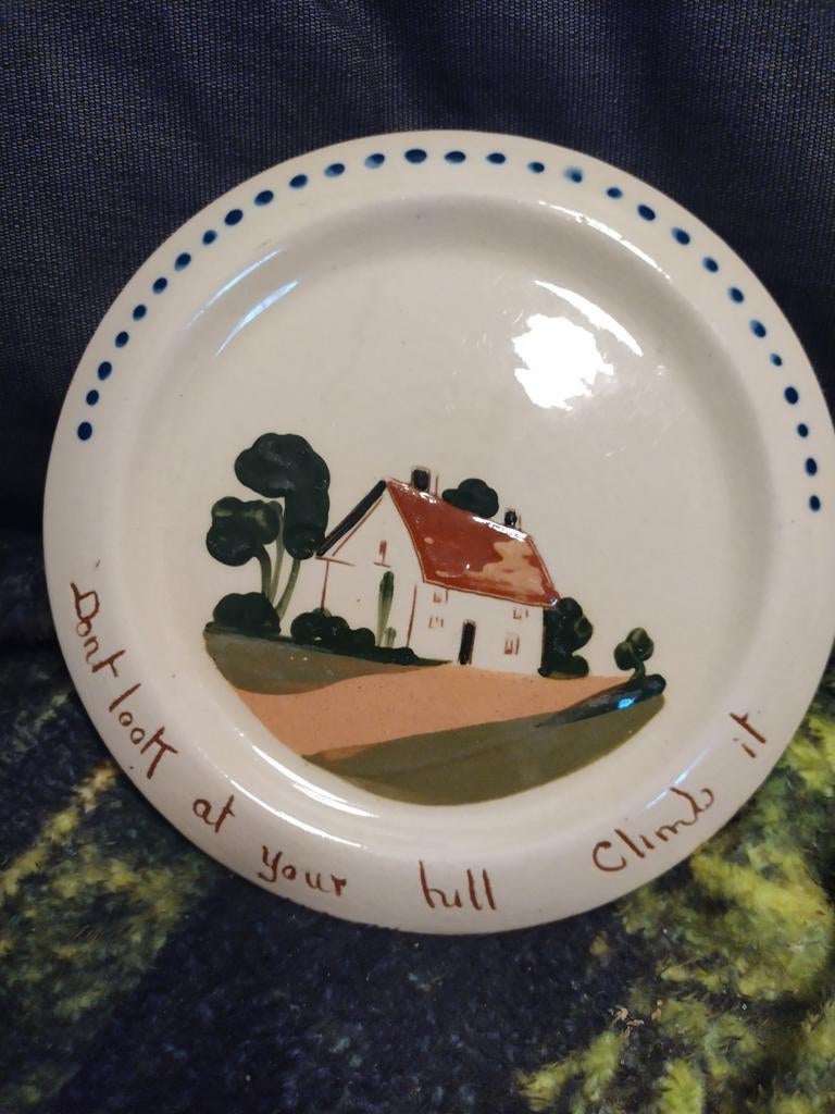 Decoratief bordje, Ophalen of Verzenden