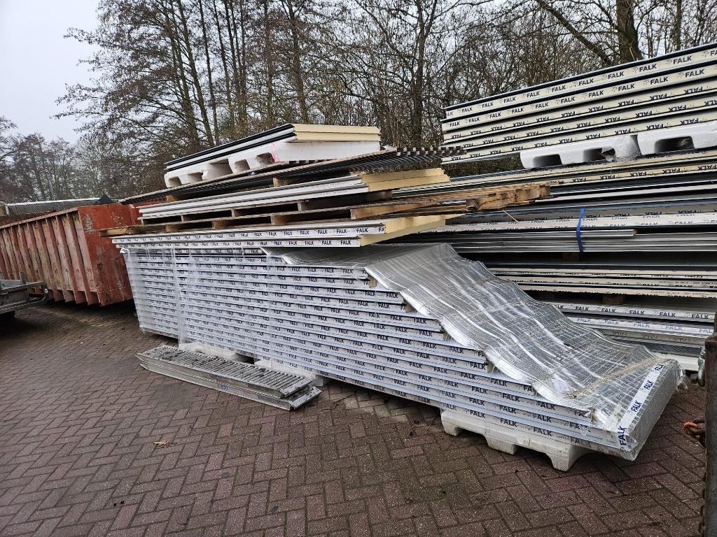 A-keus Sandwichpanelen 60 80 100 wand, Ophalen, Nieuw, Overige materialen, 50 tot 100 mm