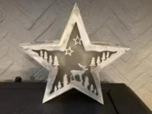 Kerstster met verlichting, Diversen, Ophalen of Verzenden, Zo goed als nieuw