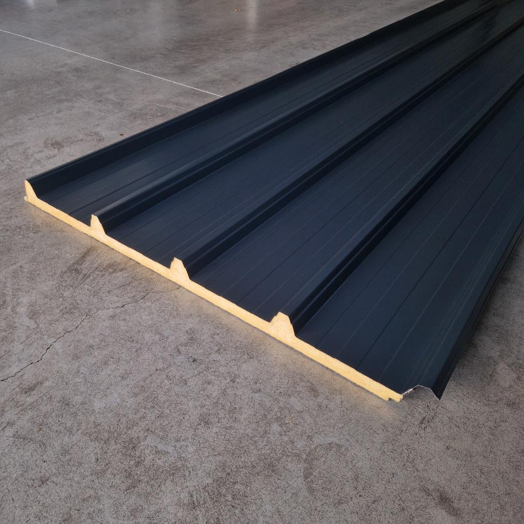 Sandwichpanelen voor dak 30, 40, 60 en 80 mm dik, ral 7016, Doe-het-zelf en Verbouw, Platen en Panelen, Ophalen, Nieuw, Overige materialen