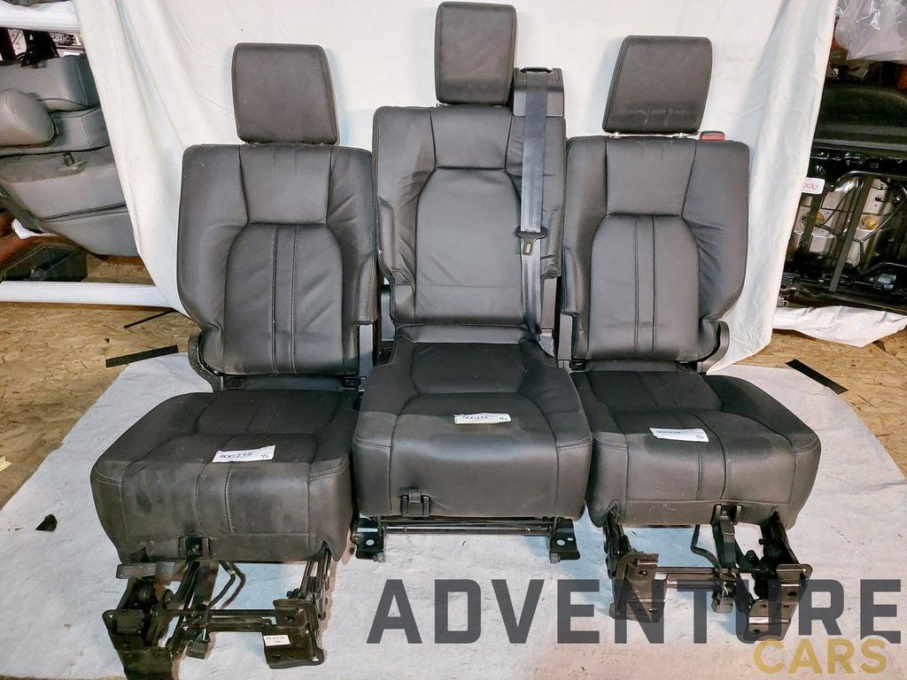Discovery 3+4 Achterbank zwart leder, Ophalen of Verzenden, Gebruikt, Land Rover