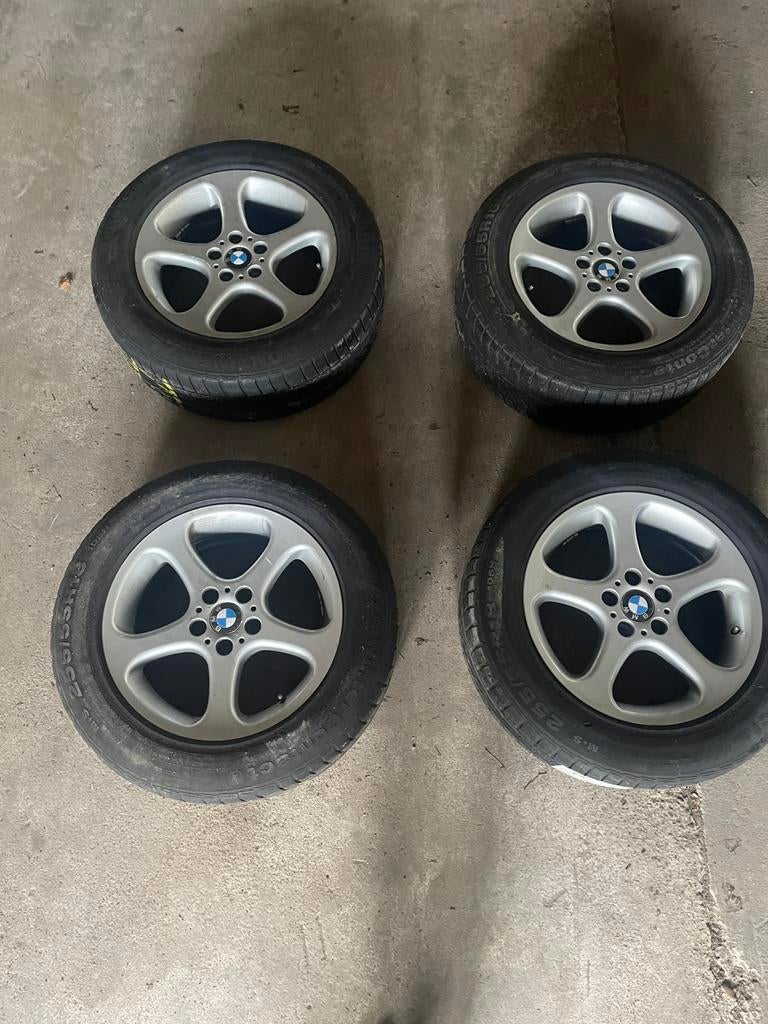 4 stuks 18 Inch LM velgen voor een BMW X5 (1e serie). 5mm, Auto-onderdelen, Ophalen, 18 inch, Gebruikt, 255 mm