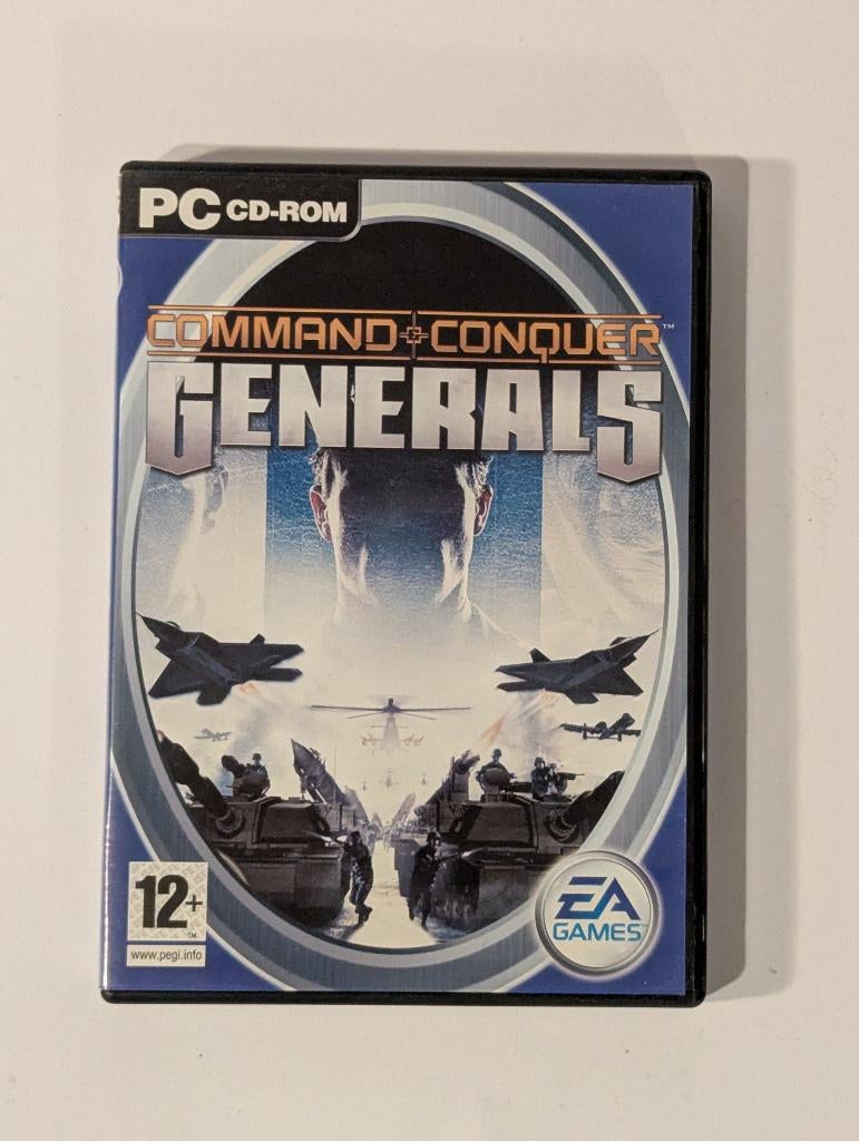 Command & Conquer: Generals - Retro PC Game (2003), Spelcomputers en Games, Games | Pc, Zo goed als nieuw, Strategie en Constructie