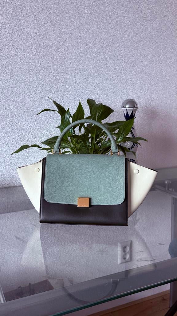 Céline Tri-Color Handtas | Celine, Ophalen of Verzenden, Zo goed als nieuw, Overige kleuren, Handtas