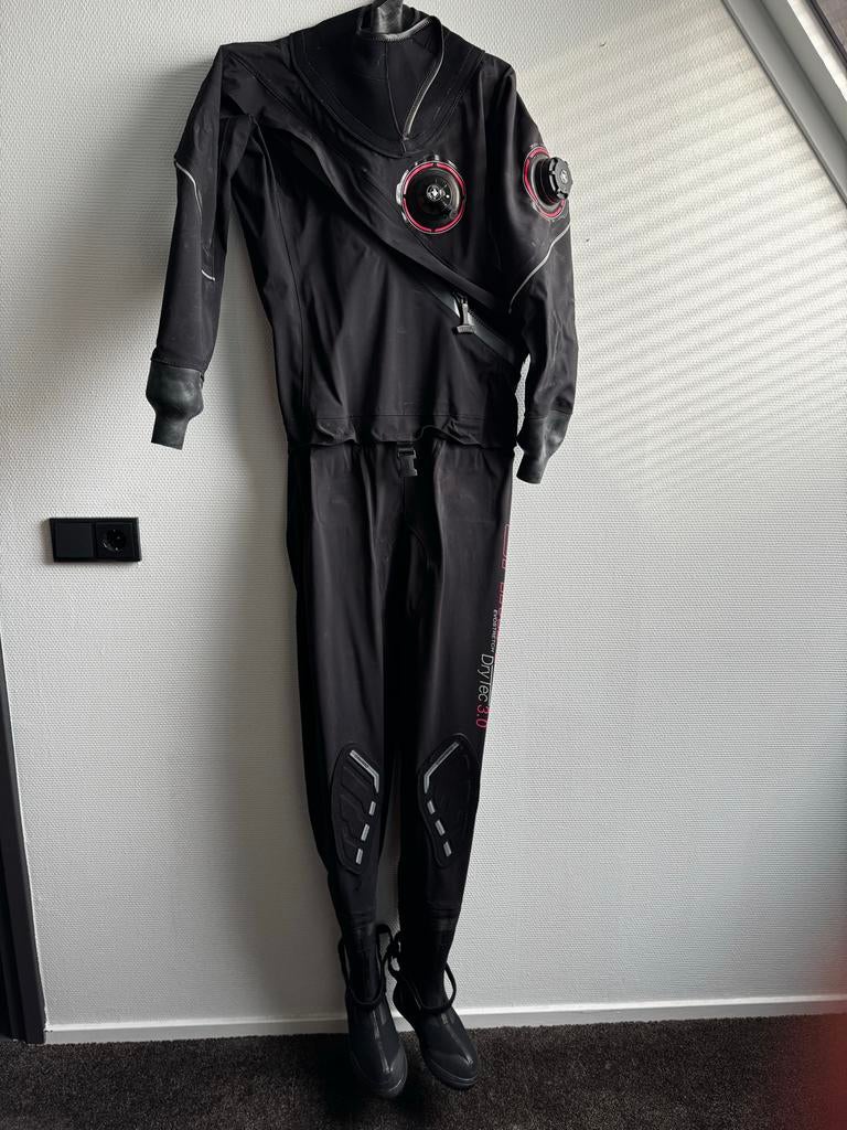 Droogpak dames nieuw  Camaro Drylite 3.0 zwart 42/L, Ophalen of Verzenden, Zo goed als nieuw, Duikpak