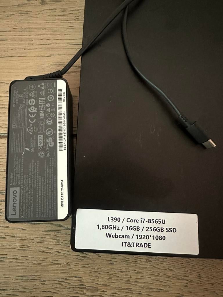 Lenovo ThinkPad L390 | i7-8565U | 16GB | 256GB SSD | Win 11, Computers en Software, 256 GB, Qwerty, 13 inch, Minder dan 2 Ghz