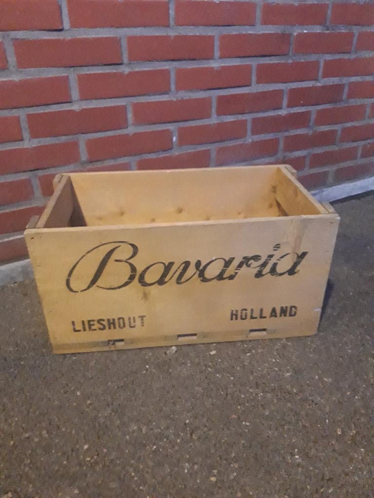 Houten Bavaria krat, Ophalen of Verzenden