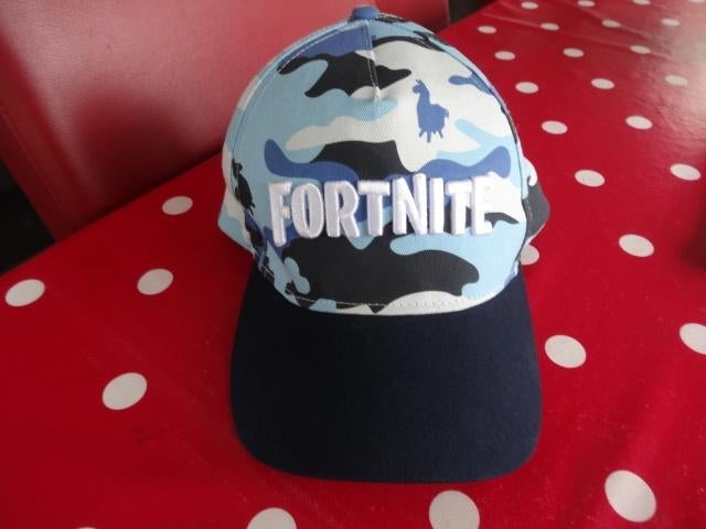pet fortnite, nieuwstaat, blauwtinten/wit, Ophalen of Verzenden, Zo goed als nieuw, Fortnite, Jongen of Meisje