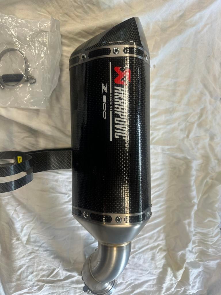 Akrapovic slipon titanium voor kawasaki Z900 nieuw, Motoren, Onderdelen | Kawasaki, Ophalen, Nieuw