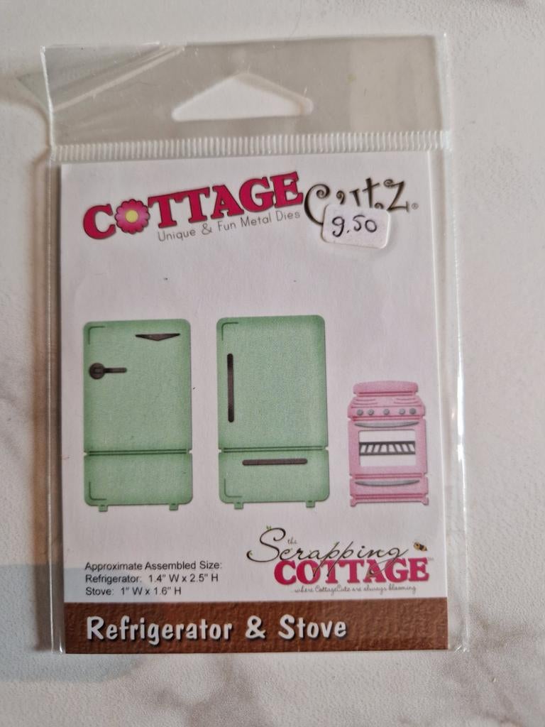 Cottage Cutz Mal Refrigerator & Stove - Nieuw!, Ophalen of Verzenden, Nieuw