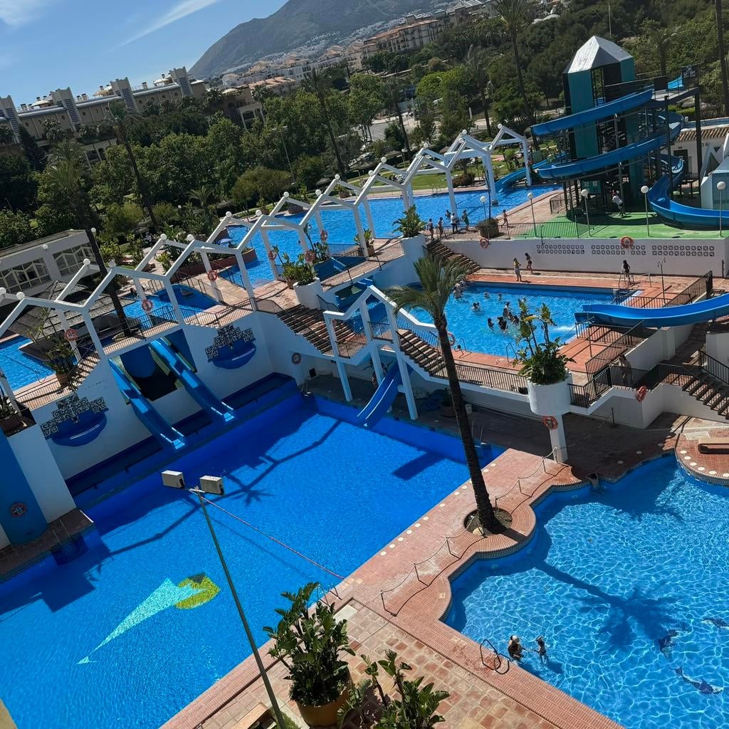 Benal Beach  aan zee 5 zwembaden Spanje, Wasmachine, Appartement, Costa del Sol, 1 slaapkamer
