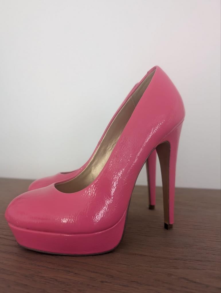 Roze pumps., Ophalen of Verzenden, Zo goed als nieuw, Roze