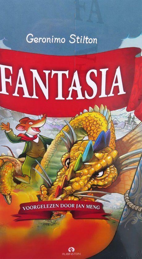 Luisterboek Geronimo Stilton - Fantasia -nieuw -3 cd in seal, Verzenden, Cd, Kind