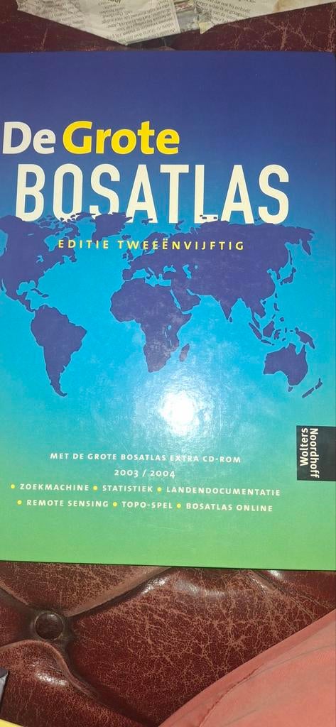 De Grote Bosatlas Editie 52 zonder cd, Bosatlas, 2000 tot heden, Ophalen of Verzenden, Zo goed als nieuw