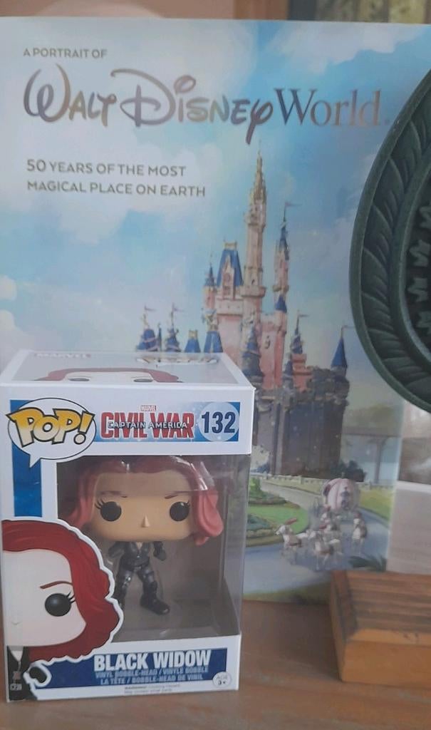 Funko Pop: Black Widow 132, Civil War, Marvel, Ophalen of Verzenden, Nieuw