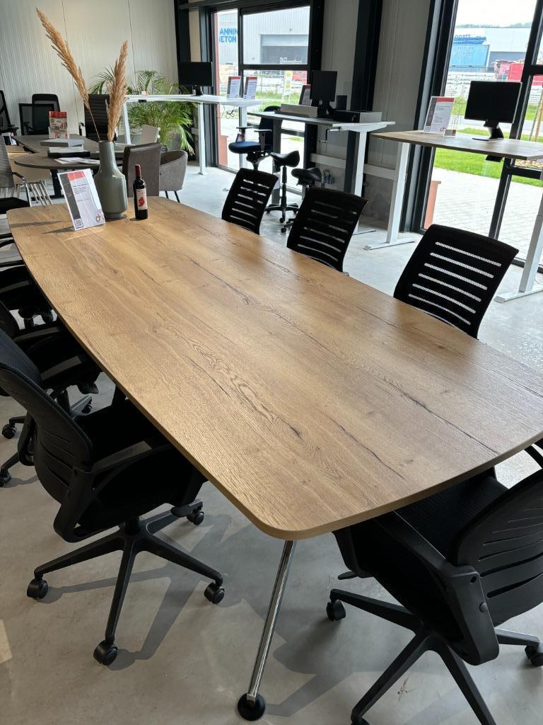 Vergadertafel AH SIGN, 100 tot 150 cm, Ophalen of Verzenden, Vijf personen of meer, Rechthoekig